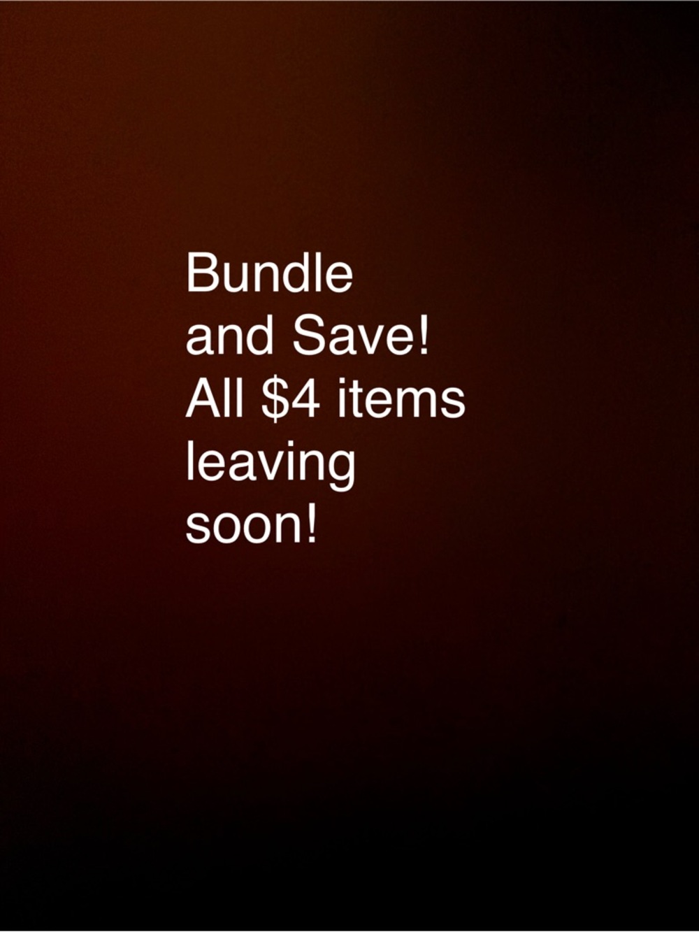 Bundle and Save!